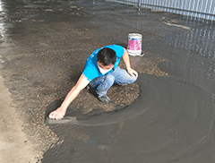 澳恒水泥自流平符合國(guó)家政策的產(chǎn)品 A級(jí)防火，無(wú)毒無(wú)味